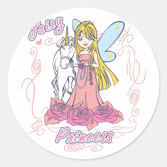 Adesivo Fada Princesa Toddler Baby (Frente)