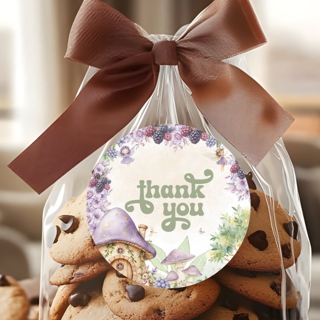 Adesivo Fada Roxa Primeiro Berry Primeiro Aniversário Obri (Criador carregado)