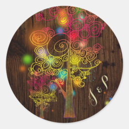 Adesivo Fada Rústica: Favor de Casamento