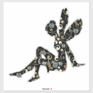 Adesivo Fada Silhouette Thunder_Cove