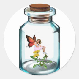 Adesivo Fadas de Envelope Vermelho