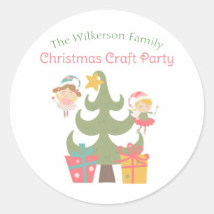 Adesivo Fadas de Natal bonitas