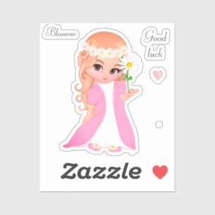 Adesivo Fadas e flores