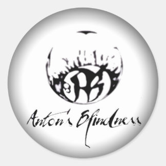 Adesivo Fade to Black Round Stickers - Personalizado