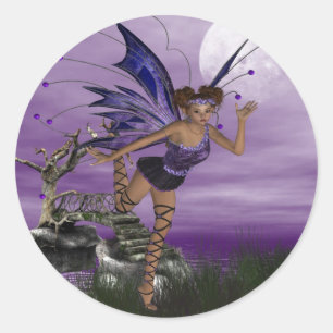 Adesivo Fae roxo