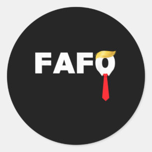 Adesivo Fafo F Por Aí Descubra O Culpado De Trump Af Engra