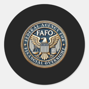 Adesivo Fafo Federal Agency For Financial Oversight