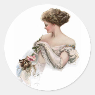 Adesivo Fair Maiden Enche um Kitten