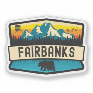 Adesivo Fairbanks, Alasca