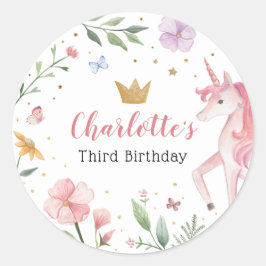 Adesivo Fairy Unicorn Stickers