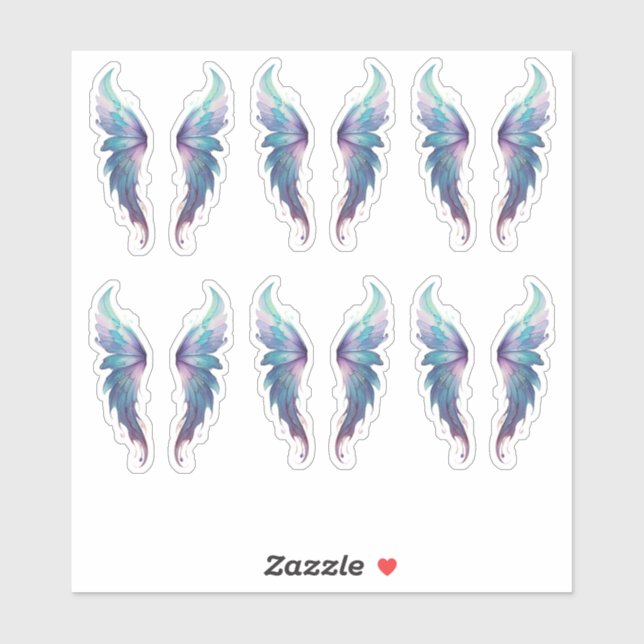 Adesivo Fairy Wing Sticker Pack (Folha)