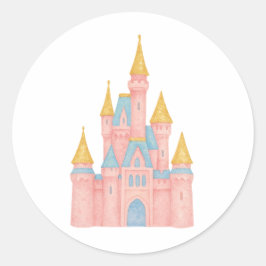 Adesivo Fairytale Princess Castle Sticker