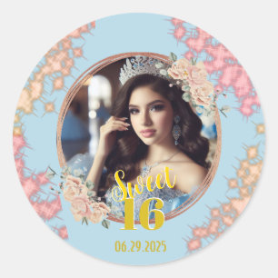 Adesivo Fairytale Princess Glitter Sweet dezesseis