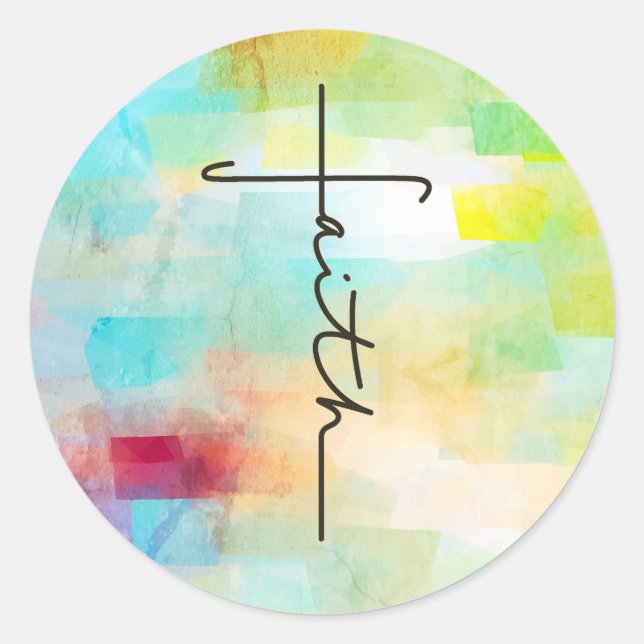 Adesivo Faith (Frente)