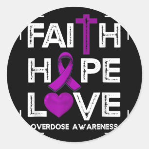 Adesivo Faith Hope ama as mulheres cristãs a conhecerem a 