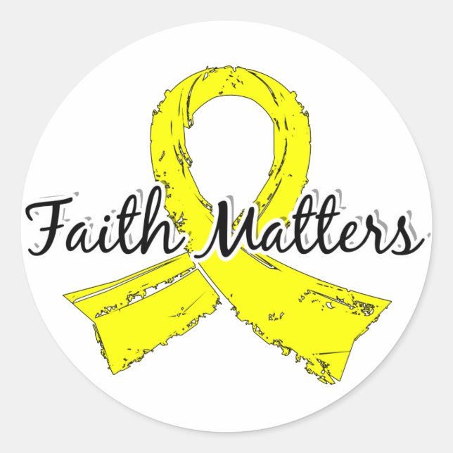 Adesivo Faith Importa 5 Sarcoma (Frente)