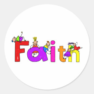 Adesivo Faith Kids