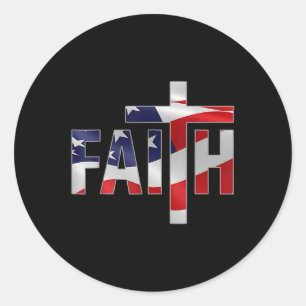 Adesivo Faith Medo Cristão Cruz Jesus Cristos Mulheres