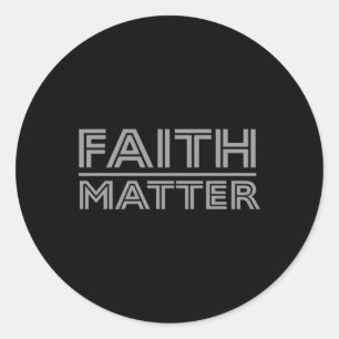 Adesivo Faith Over Sticker
