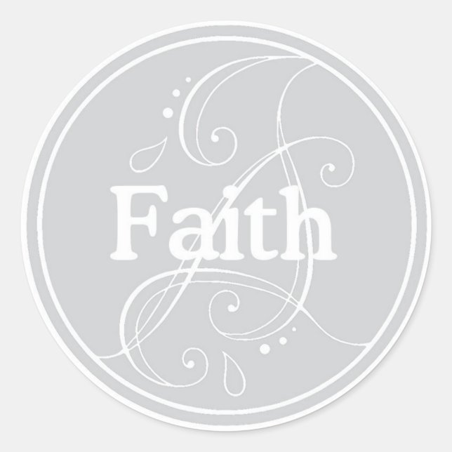 Adesivo Faith Sticker (Frente)