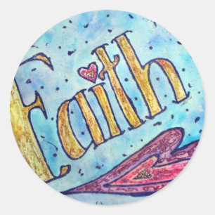 Adesivo Faith Stickers