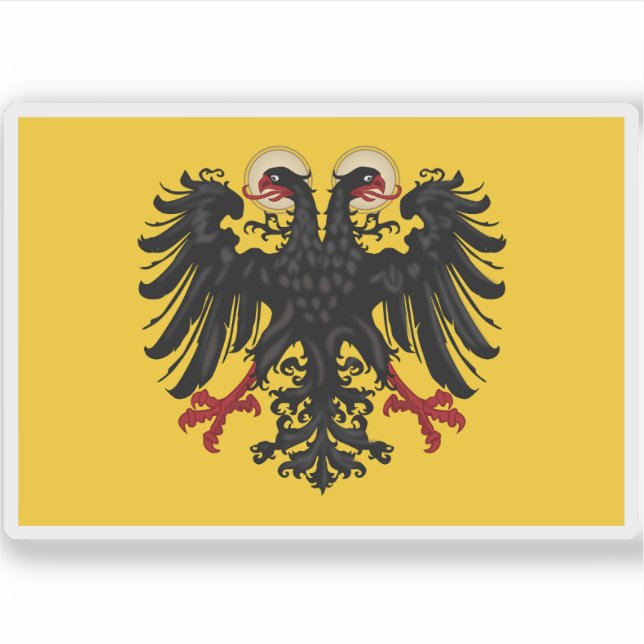 Adesivo Faixa do Imperador Romano Sagrado (c.1430-1806) (Frente)