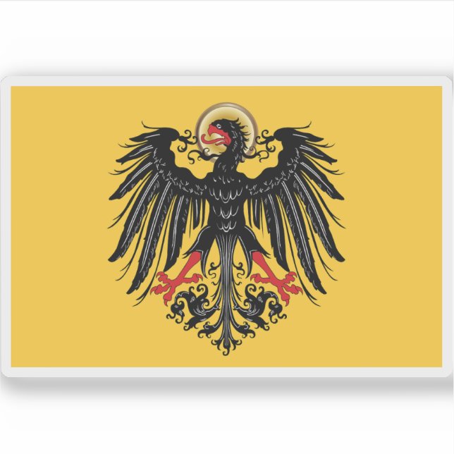 Adesivo Faixa do Santo Imperador Romano (início dos anos 1 (Frente)