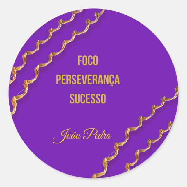 Adesivo Faixa Roxa jiu-Jitsu (Frente)
