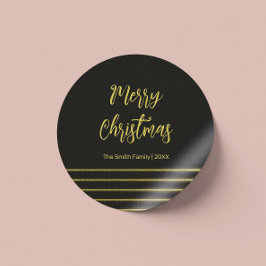 Adesivo faixas de ouro