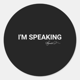 Adesivo Falando Kamala Harris 2020