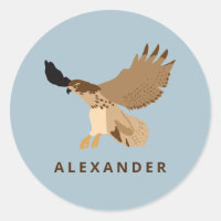 Falcão de Altura Vermelha em Voo Personalizado
