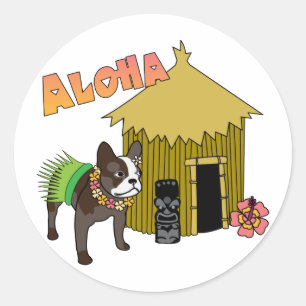 Adesivo Falcão francês Tiki Hula Stickers