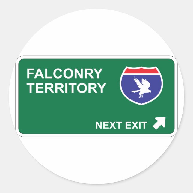 Adesivo Falconry Próximo Sair (Frente)