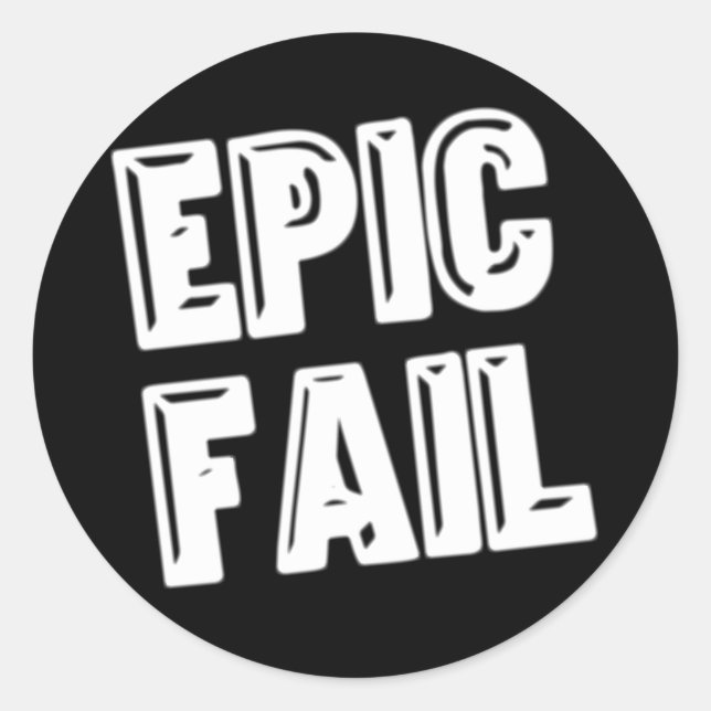 Adesivo Falha Epic (Frente)