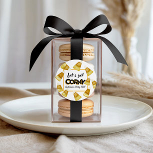 Adesivo Fall Get Corny Candy Corn Dia de as Bruxas engraça