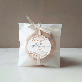 Adesivo Fall Leaves Thanksgiving Dinner Sticker