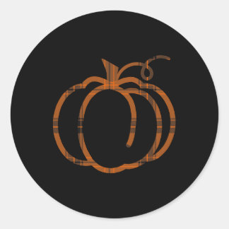 Adesivo Fall Pumpkin Cute Ação de Graças Autumn Buffalo Pl