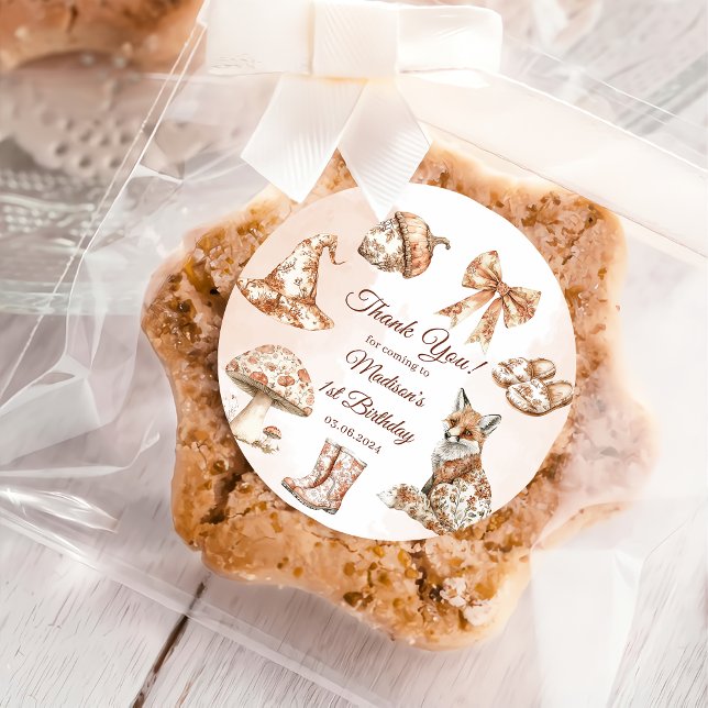 Adesivo Fall Toile De Jouy Woodland Theme  (Criador carregado)