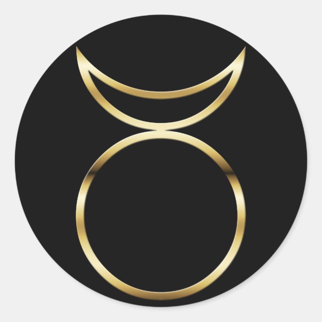 Adesivo Falln Pagan - Símbolo de Deus Cavalado (Frente)