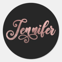 Falso Dourado Rosa Ombre Foil Decorativo Jennifer