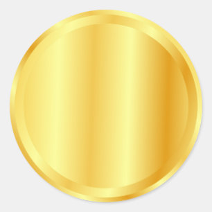 Adesivo Falso Modelo Personalizado Olhar Metálico Dourado