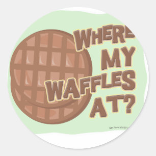 Adesivo Falta do Waffle!