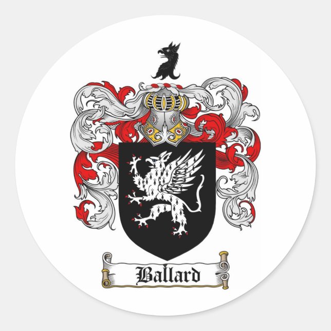 ADESIVO FAMÍLIA BALLARD CREST - CASACO BALLARD DE ARMAS (Frente)