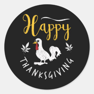 Adesivo Família Crianças Correspondência Feliz Dia de Ação