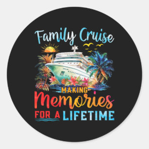 Adesivo Família Cruise 2025 Memórias do Fazer Família Life