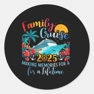 Adesivo Família Cruise 2025 Memórias do Fazer Família Life