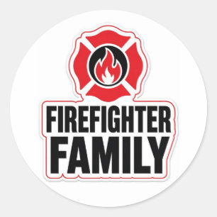 Adesivo Família de Bombeiros