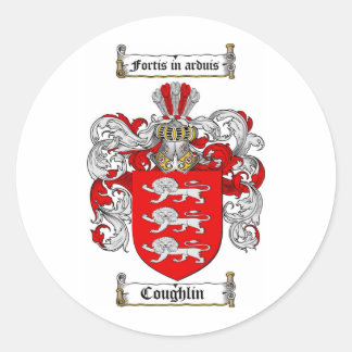 ADESIVO FAMÍLIA DE COUGHLIN - CASACO DE ARMAS DE COUGHLIN
