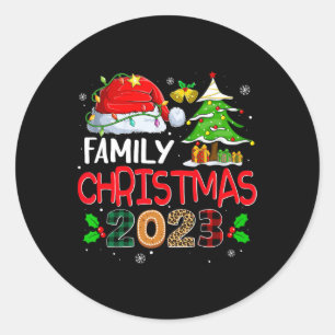 Adesivo Família de Figuras de Combinação Familiar Natal 20