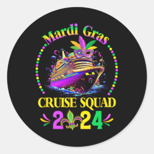 Adesivo Família de Grupo de Combinação Mardi Gras Cruise S